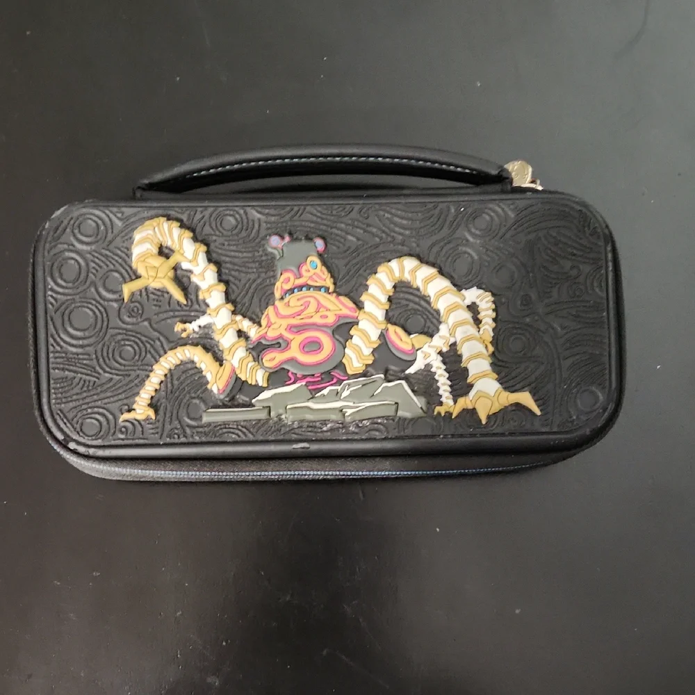 Nintendo Switch Hard Case Zelda Breath of the Wild Logo Fantasy Creature Art